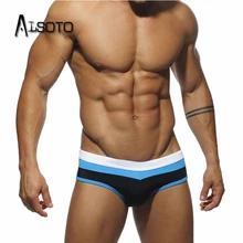 Летние Стильные мужские плавательные трусы купальник с низкой посадкой сексуальные пляжные maillot de bain mayo плавательные sunga zwembroek heren пестрые мужские плавки