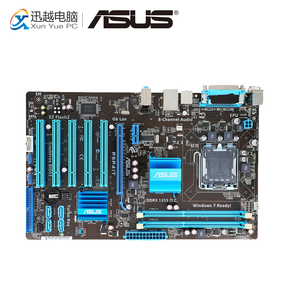Asus P5P41T Desktop Motherboard G41 Socket LGA 775 DDR3 8G SATA2 USB2.0
