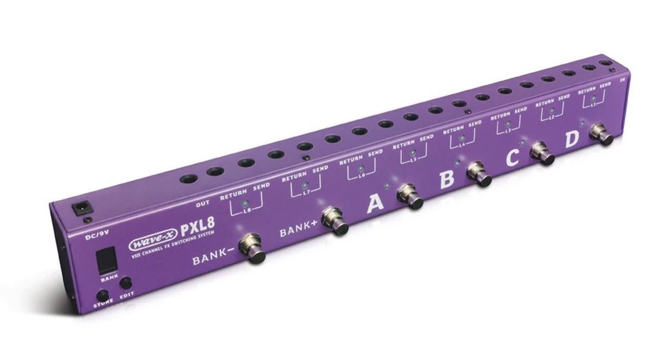 

JOYO Guitar Programmable Effect Pedal Looper Switcher Router Looping System WAVE-X For Boss Mooer PXL-8 8 Loops