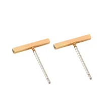 Moda Alloy mulheres senhora Brincos Da Orelha Anel Combinação De Simples Uma Palavra Forma Brincos pendientes mujer # yl(China)