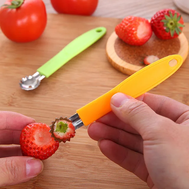 creative fruit vegetable tools strawberry tomato fruit stalk