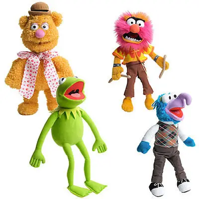 The Muppets Kermit Frog барабанщик шведский шеф повар Gonzo Fozzie медведь плюшевая кукла