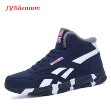 JYRhenium New Winter Men’s Boots Warm Wool Sneakers Outdoor Unisex Athletic Sport Shoes Comfortable Running Shoes Sales