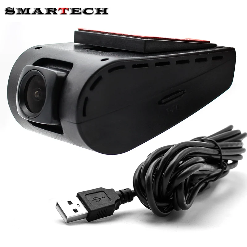 SMARTECH автомобиль USB DVR Фронтальная камера HD Камера для Android автомобилей Радио ПК Viedo