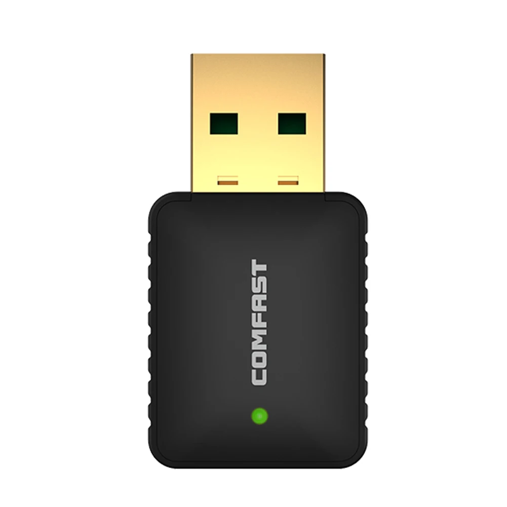 COMFAST USB 5 ГГц беспроводной сетевой карты 600 м AC Dual Band антенна Wi-Fi 2DBI адаптер Wi-Fi сети LAN карты Высокое качество