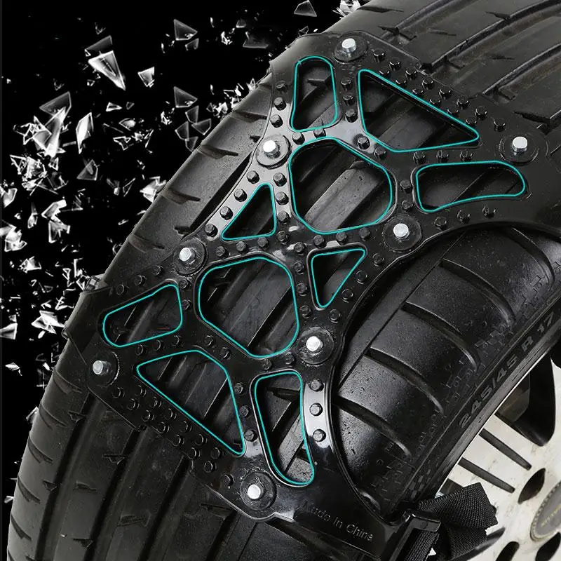 Newest Tire Chain Car Vehicle Truck off the road SUV Safe Tire Wheel Chain Anti skid Universal