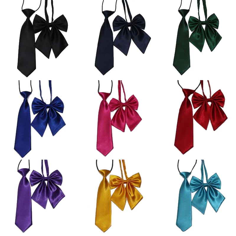 Галстуки для мальчиков и девочек, дизайнерские модные классические однотонные галстуки-бабочки, цветные детские галстуки-бабочки для вечеринок, облегающие Галстуки со съемным воротником,, распродажа