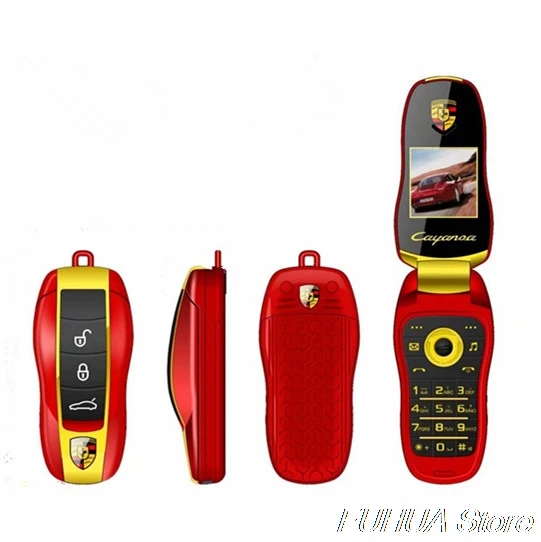 

Newmind F15 Plus Mini Flip Phone Car Key Chain Model Dual SIM Cellphone Bluetooth Dialer Magic Voice Russian Keyboard F15+