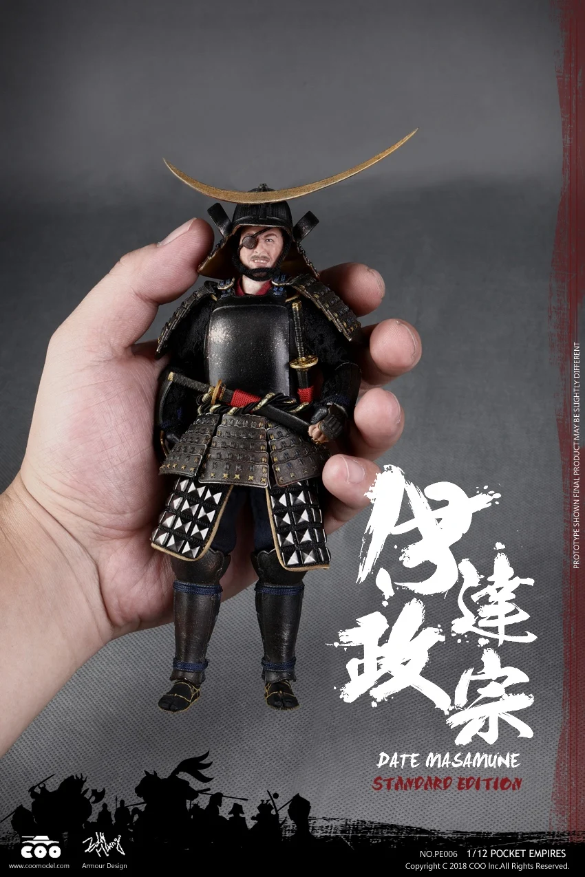 COOMODEL японский самурайский дата MASAMUNE(стандартное издание) 1/12 фигурка