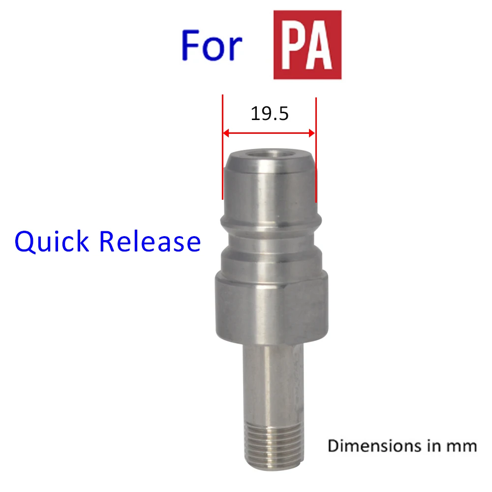БЫСТРОРАЗЪЕМНАЯ штепсельная Вилка для пенного пистолета/сопла пены/генератор пены для PA моек высокого давления
