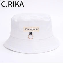 Харадзюку ведро шляпа Рыбалка Открытый Солнцезащитный козырек Панама хип хоп кепка мужская летняя Рыбацкая шляпа Женская Боб новая Bone Feminino