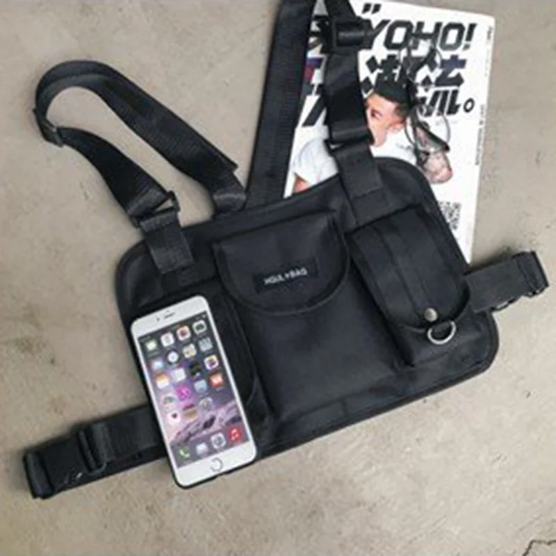 Hot Fashion Women Chest Bags INS Popular Outdoor Sport Waist Crossbody PUBG Female Bolsa Personality Unisex Shoulder Bag SS3498 (6)