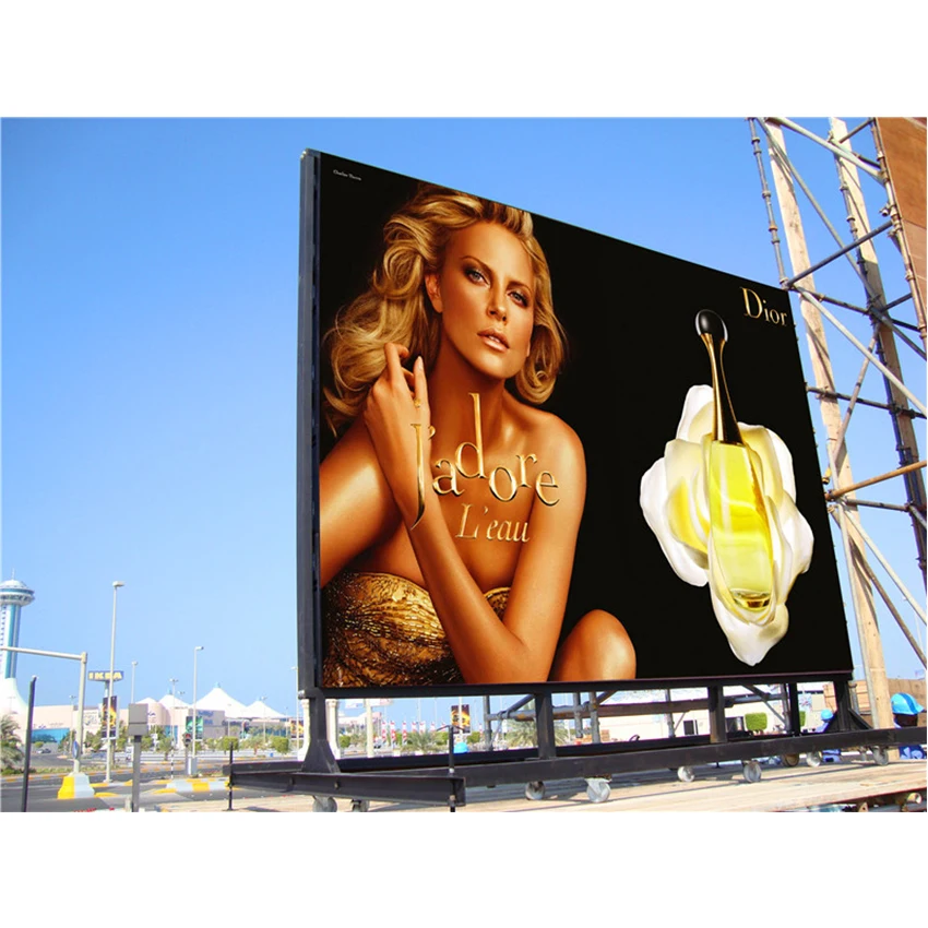 

Big Advertising Billboard P4.81mm Outdoor 500x500mm die casting aluminum cabinet LED Display/LED Screen/LED Video Wall