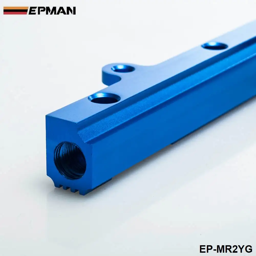 Производительность Алюминиевый инжектор топливной рампы комплект для Toyota MR2 3S-GTE синий EP-MR2YG