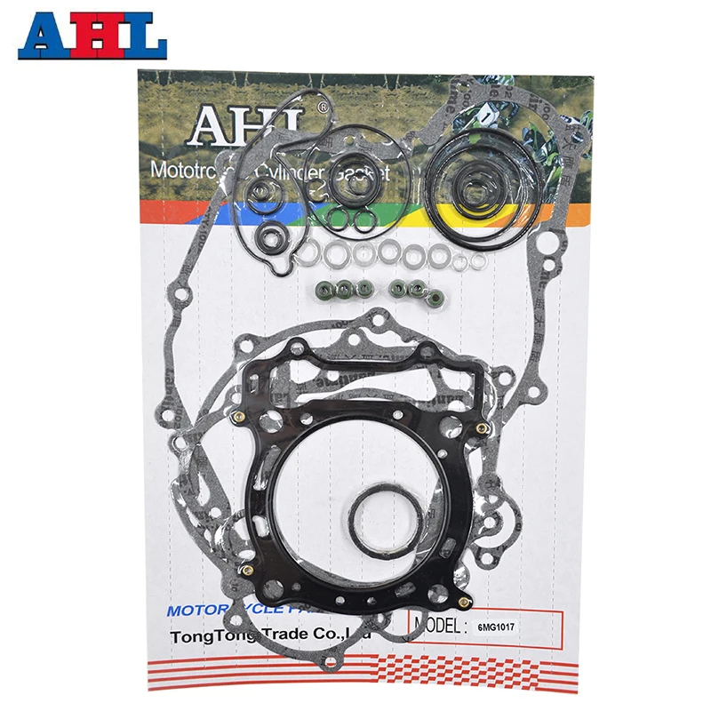 Двигатель мотоцикла Запчасти в комплекте прокладки головки цилиндров комплект для YAMAHA YZ450F WR450F 2003 2004 2005 YFZ450R 2004 2005