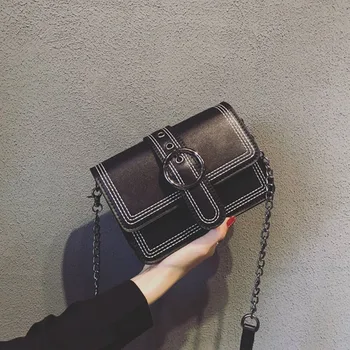 

New European New Type Baitao Super-Fire Inclined Bag, Single Shoulder Inclined Bag Chain, Small Square Women's Bag