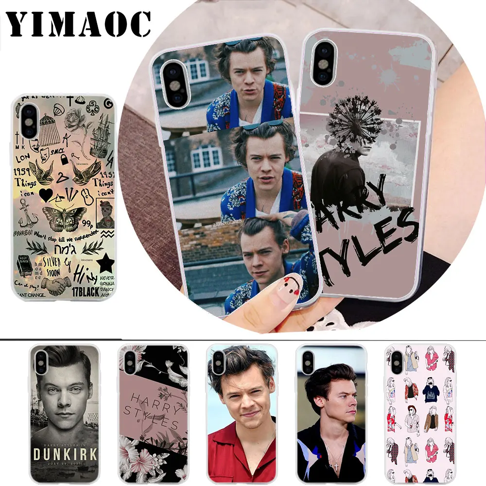 

YIMAOC Harry Styles dunkirk Soft Silicone Case for iPhone X r s Xr Xs Max 8 7 6S 6 Plus 5 5s SE