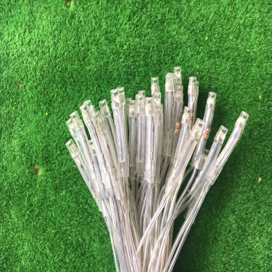 

low price Sand table decoration electric material LED series lamp low voltage 220V string lamp 34 heads