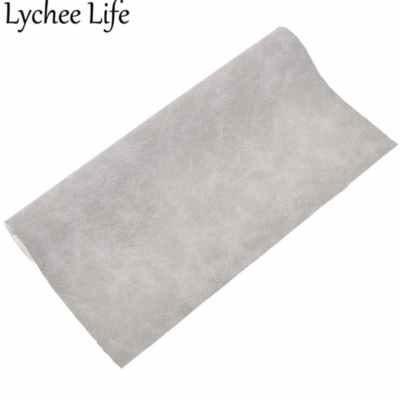 Lychee Life A4 искусственная замша кожа ткань красочные 21x29 см Ткань современная домашняя одежда текстиль принадлежности для шитья товары - Цвет: 3