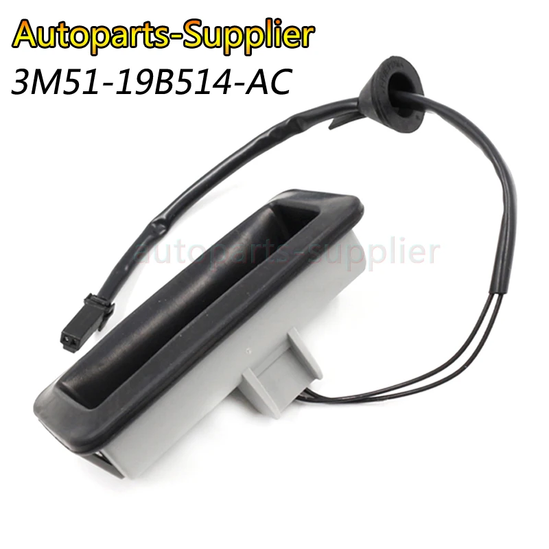 

3M51-19B514-AC For FORD CMAX TAILGATE BOOT RELEASE SWITCH HANDLE LATCH 1346324 C-MAX 3M5119B514AC