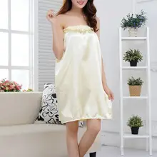 Платье для салона красоты, банный халат, банная юбка, полностью хлопковое банное платье, Женская потная одежда, обернутая хлопковой грудью, ночная рубашка, юбка