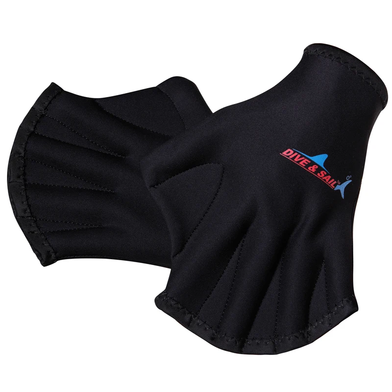 

Free Shipping New Silicone 2MM Swimming Web Swim Gear Fins Hand Flippers Training Glove swimming gear 2MM swimming glove