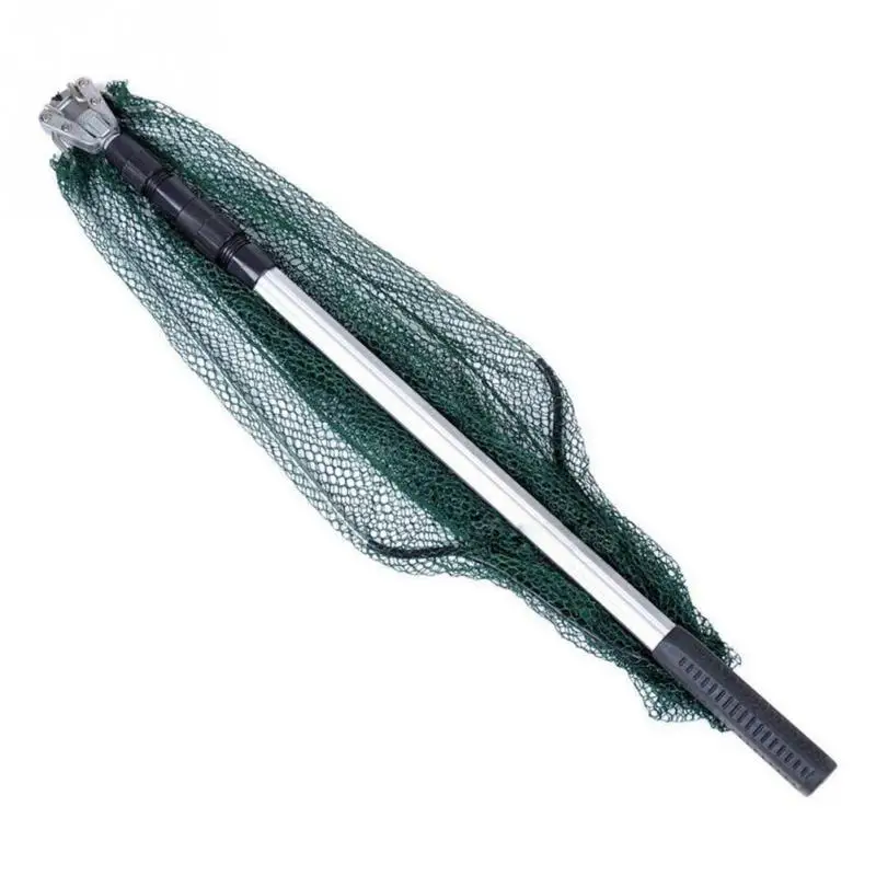 

175cm Retractable Aluminum Alloy Fishing Net Telescoping Foldable Landing Net Pole Folding Landing Net Tackle