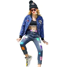 2017 Women Bombers Baseball Jackets Fringe Camouflage Military Jacket Spring Basic Coat Boho College Streetwear Windbreakers