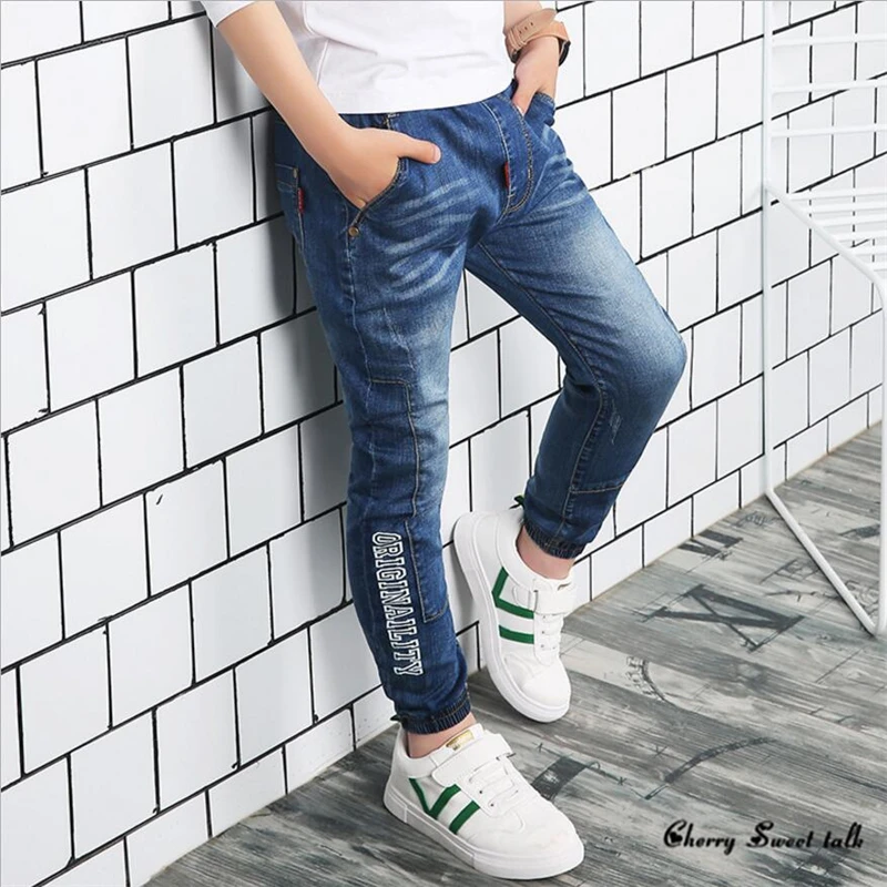 2017-Spring-children-s-clothing-solid-denim-stitching-boy-jeans-for-big-kids-boys-jeans-long (2)