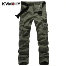 Брюки мужские камуфляжные тренировочные брюки мужские s военные брюки многокарманные хлопковые мужские брюки тактические армейские зеленые мужские камуфляжные брюки карго