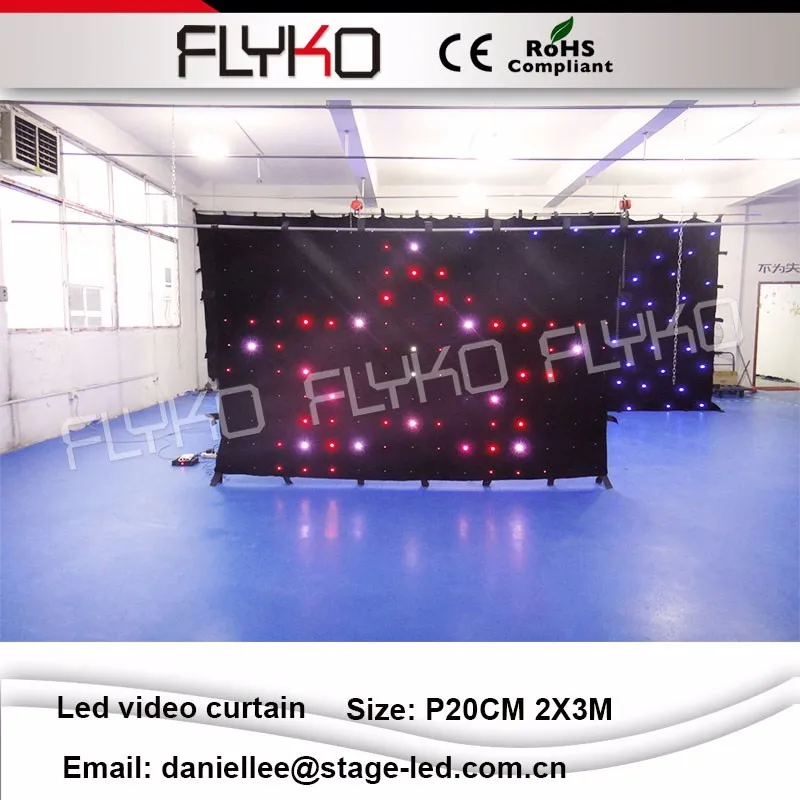LED video curtain 0312