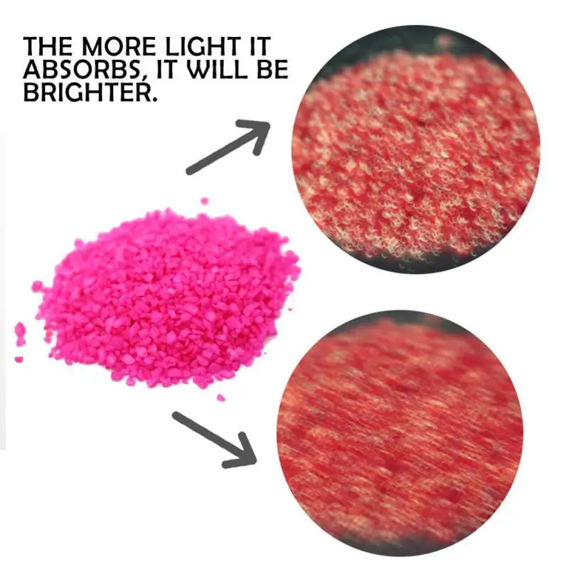 

10g Fluorescent Sand Luminous Gravel Glow In The Dark Sand Party Props Decorative Stones Rocks For Fish Tank Aquarium