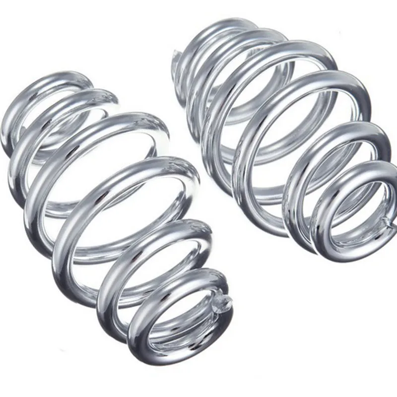 3-Chrome-Barrel-Coiled-Solo-Seat-Springs-For-Harley-Chopper-Bobber-Motorcycle (2)