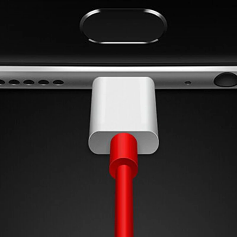 Высокое качество Тип-C Красного заряда Зарядное устройство USB кабель для передачи данных для Oneplus 3