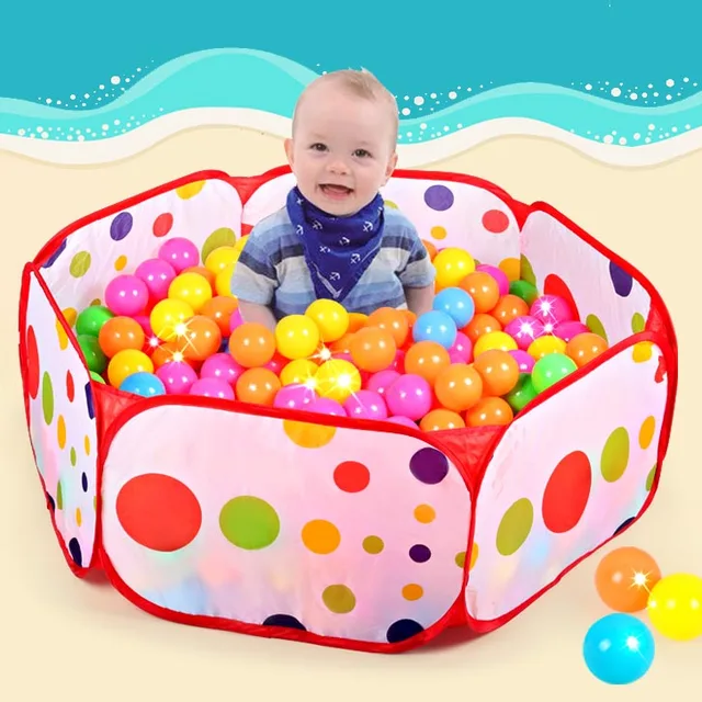 50pcs balls+Outdoor/Indoor Baby Playpens For Children's Foldable Kids