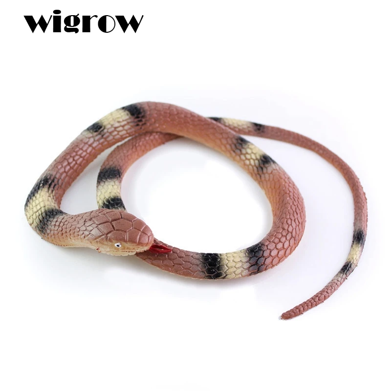 

Tricky Funny Snake Spoof Toys Simulation Snake Novety Toys Soft Scary Fake Snake Horror Toy For Party Event Soft Rubber Snake
