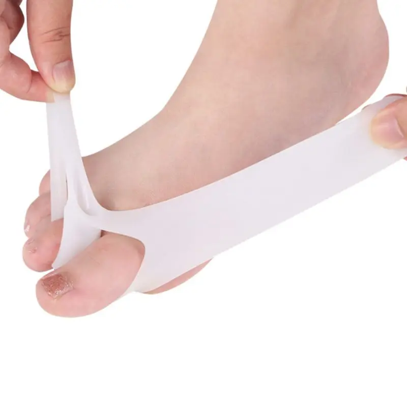 Unisex SEBS Big Toe Separator Protector Hallux Valgus Alignment Orthosis Bunion Corrector Pain Relief With Dual Loop Joint Guard