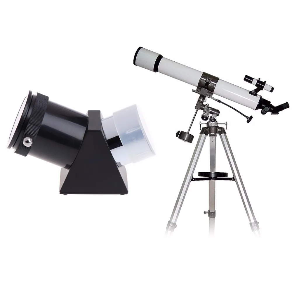 

1.25'' 45 Degree Zenith Mirror Astronomical Telescope Eyepiece Diagonal Adapter