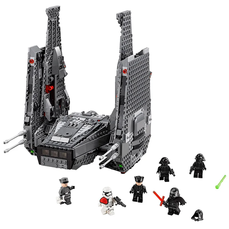 font b LEPIN b font 05006 Star Wars Starwars Minifigures Kylo Ren Command Shuttle Building