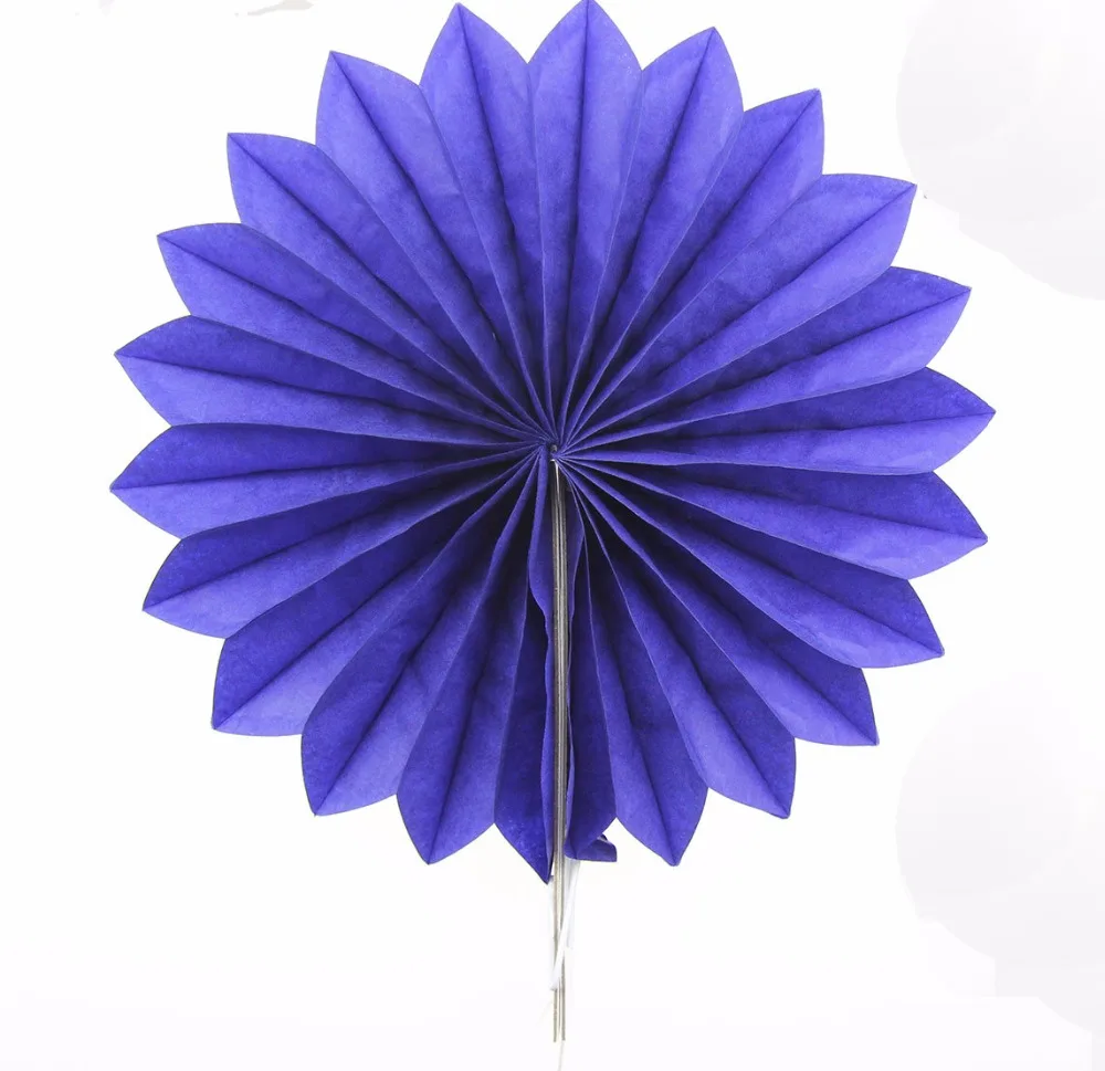FANLUS Valentine's Day Decoration 20cm Paper Wheel Fans Pom Poms Flowers for Bridal Shower Wedding Anniversary Birthday Party  (18)