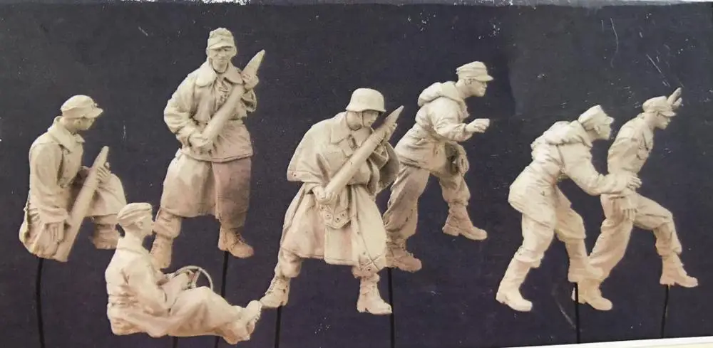 1/35 модельная фигурка из смолы разобранный Неокрашенный набор 00241|Наборы для