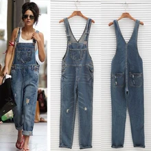 Overalls Casual Women Washed Loose Denim Jean Jumpsuits Streetwear Hip Pop Hole Ripped Jeans for Women Overalls Bib Pants H40 Overalls Casual Women Washed Loose Denim Jean Jumpsuits Streetwear Hip Pop Hole Ripped Jeans for Women Overalls Bib Pants H40