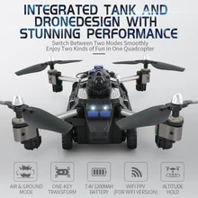 Newest JJRC H40WH RC Quadcopter Tank 2.4G 4CH 6axis RC Drone with WIFI Camera Air And Ground Mode Headless Mode VS H31 H37