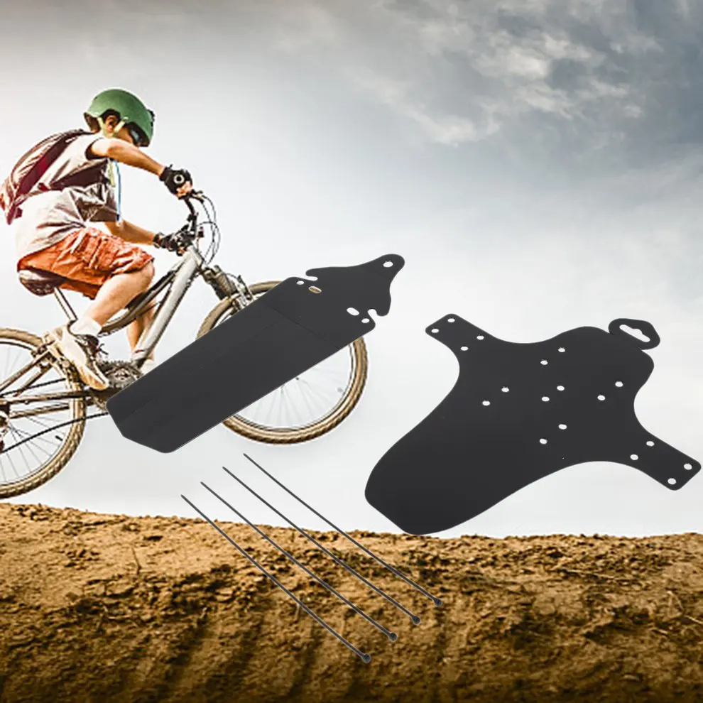 

Ultra Lightweight Bicycle Mudguard Easy To Install MTB Fender Mud Guards Wings For Bicycle Front Rear Fenders Bike Parts HOT