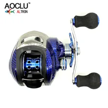 AOCLU супер гладкая катушка для baitcasing 8+ 1 Шариковые подшипники из нержавеющей стали Максимальная мощность сопротивления до 8 кг правая/левая рука Рыболовная катушка
