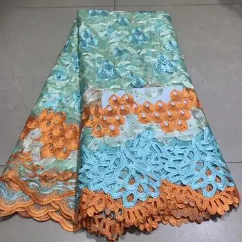 

net tulle lace Fabric 2019 High Quality French Net Lace Fabric African Tulle Mesh Lace Fabric for Wedding Dress NLYMAY283