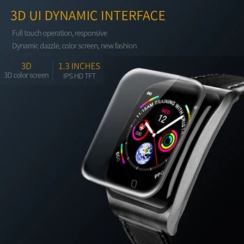 

IP68 Watch ECG PPG Smart Bracelet Bluetooth Wristband Blood Pressure Heart Rate Waterproof Fitness Smart Band 1.3 inch pk E04 H9