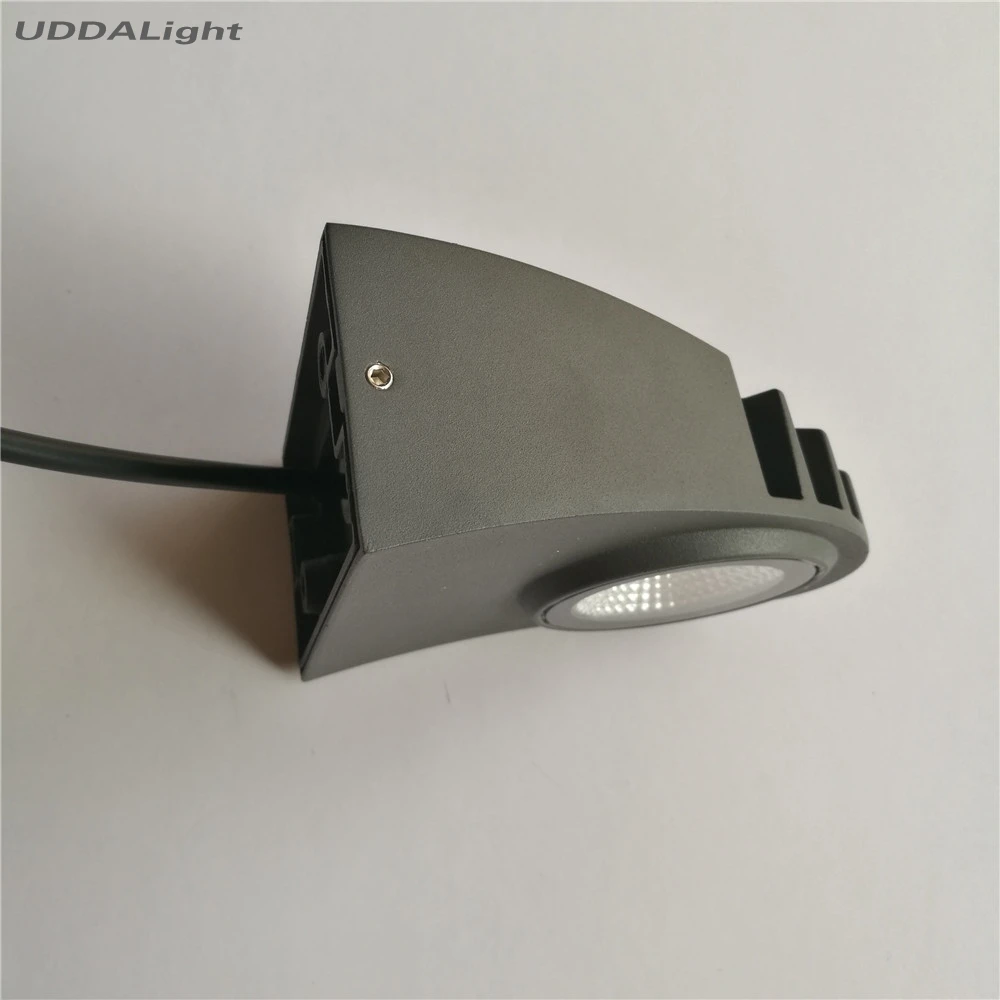 Наружное освещение 5 Вт черная/серая водная Горячая садовая лампа exterieur led|wall light