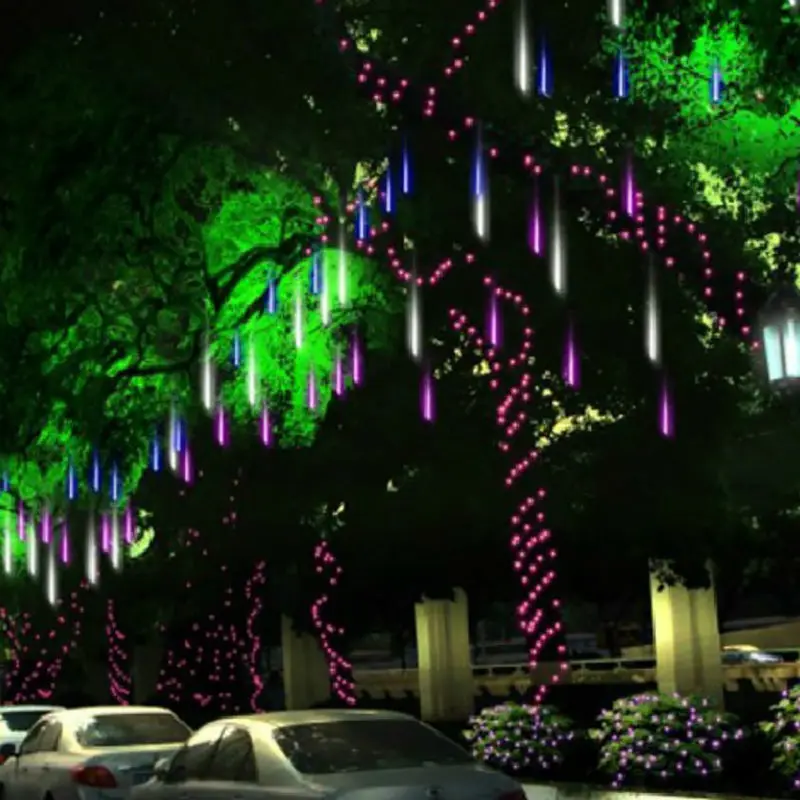 

20-LED RGB Droplet String Light for Holiday Lighting / Christmas Decoration (AC110~220V, 4m)