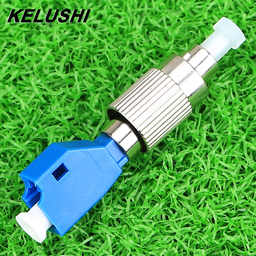 

KELUSHI Visual Fault Locator Optical Power Meter Adapter 2.5mm To 1.25mm FC to LC Hybrid Adapter Single Mode Fiber Optic Adaptor